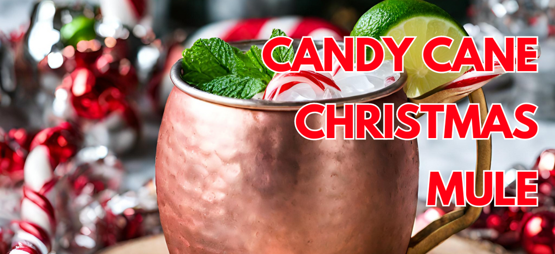 Candy Cane Christmas Mule