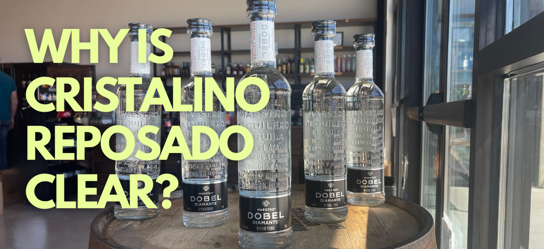 Why is Cristalino Reposado Tequila Clear?